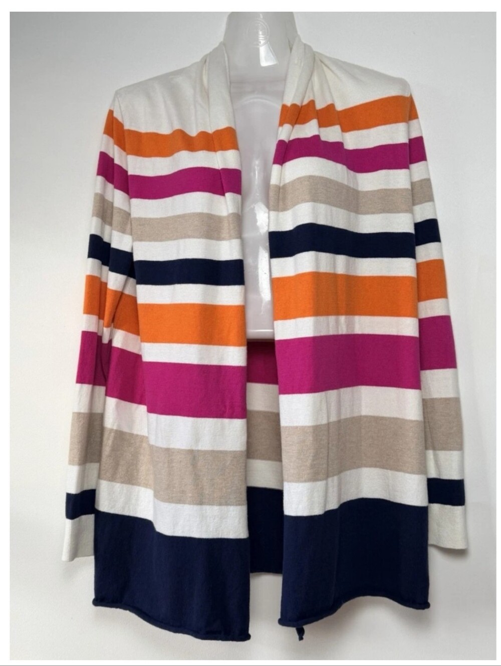 Banana Republic Open Striped Cardigan
